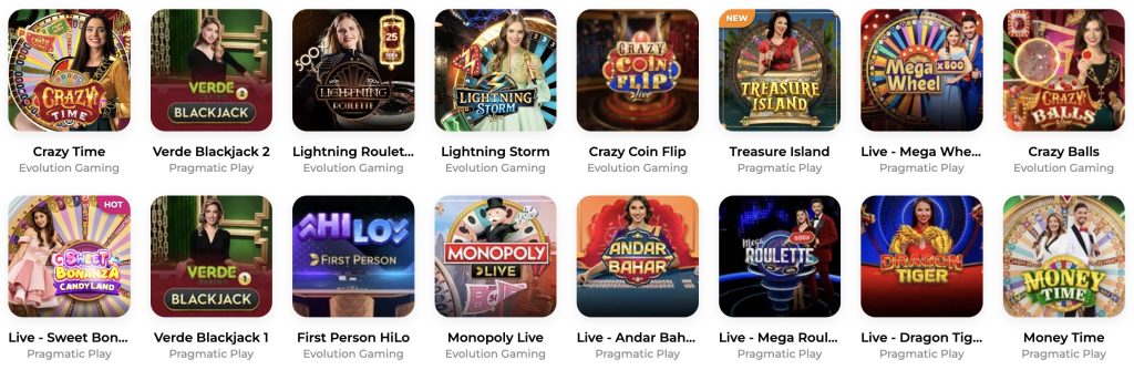 Verde Казино на Живо