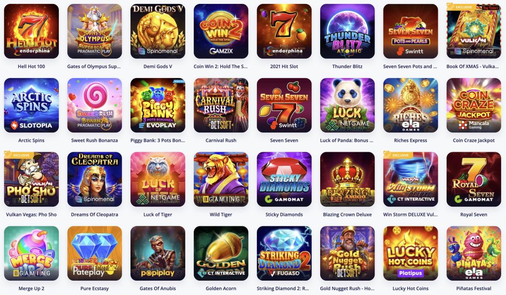 Vulkan Vegas Casino - Слот Игри