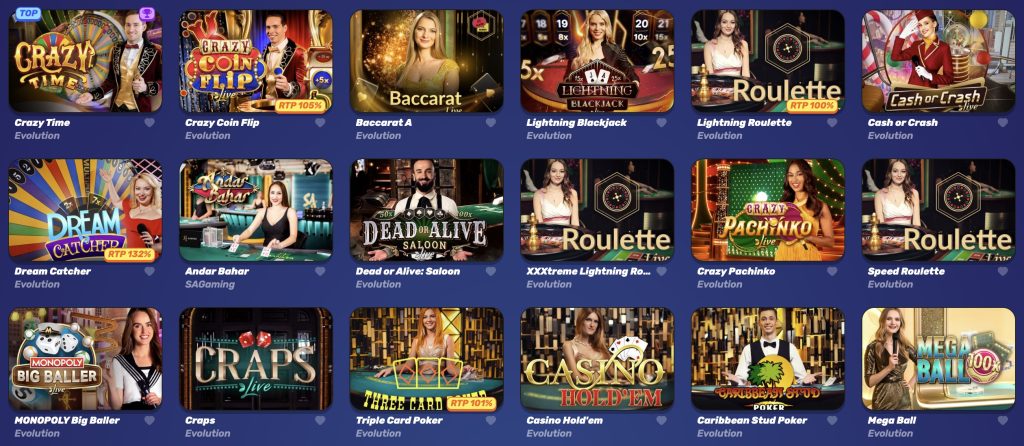 Gamblezen Casino - Казино на живо